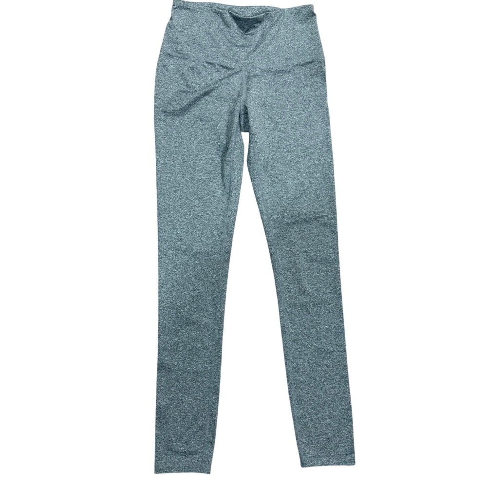 Reebok Womens High Waisted‎ Heather Grey Performance Leggings Size Medium